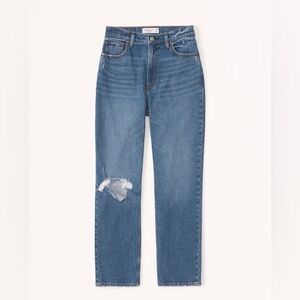 Abercrombie & Fitch High Rise Blue Jeans